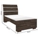Cama Solteiro Premium Cumaru Rustic - Tcil Móveis