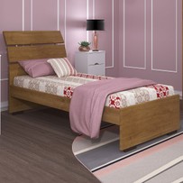 Cama Solteiro Premium Cinamomo - Tcil Móveis
