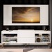 Rack com Painel para TV Até 60 Polegadas Milão 1 Porta 2 Prateleiras Branco - Panorama Móveis