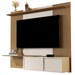 Painel para TV Até 65 Polegadas Luxo 2 Portas 2 Prateleiras Elmo/Pérola 5059 - Jb Bechara