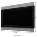 Painel para TV Até 65 Polegadas Odense Camaru/Cinza - Robel