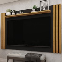 Painel para TV Até 60 Polegadas Diamant Camaru/Preto Fosco - Robel