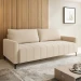 Sofá Living 3 Lugares Encanto Linho Bronze - Vian