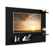 Painel para TV Até 43 Polegadas Denver 3 Prateleiras Preto - Jcarvalho