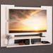 Painel para TV Até 32 Polegadas Ravi 2 Prateleiras Branco Fosco - Panorama Móveis