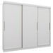 Guarda-Roupa Casal 3 Portas 4 Gavetas Branco 8823 - Foscarini