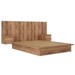 Cama Casal com Mesa de Cabeceira Solanum 8292 - Foscarini