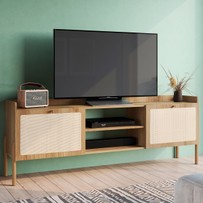 Rack para TV Até 65 Polegadas Oslo 2 Portas Hannover - Artesano