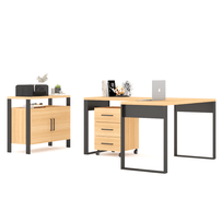 Conjunto Home Office 3 Peças 100% Mdf Pratice - Pradel