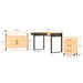 Conjunto Home Office 3 Peças 100% Mdf Pratice - Pradel