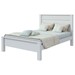 Cama de Casal Athenas Branco - Móveis Lopas