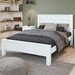 Cama de Casal Athenas Branco - Móveis Lopas