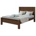 Cama de Casal Athenas Imbuia Clean - Móveis Lopas