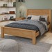 Cama de Casal Athenas Amêndoa Clean - Móveis Lopas