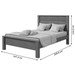 Cama de Casal Athenas Amêndoa Clean - Móveis Lopas
