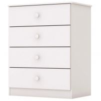 Cômoda Labirinto 04 Gavetas Branco - Henn