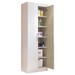 Armário Multiuso Mauí 2 Portas 5 Prateleiras 4090 Branco - Doripel