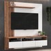 Painel para TV Até 65 Polegadas 3 Gavetas Solanum/Branco Bp1065 - Foscarini