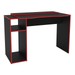 Mesa Gamer Xidi para 2 Monitores 1 Nicho Preto/Vermelho - Politorno
