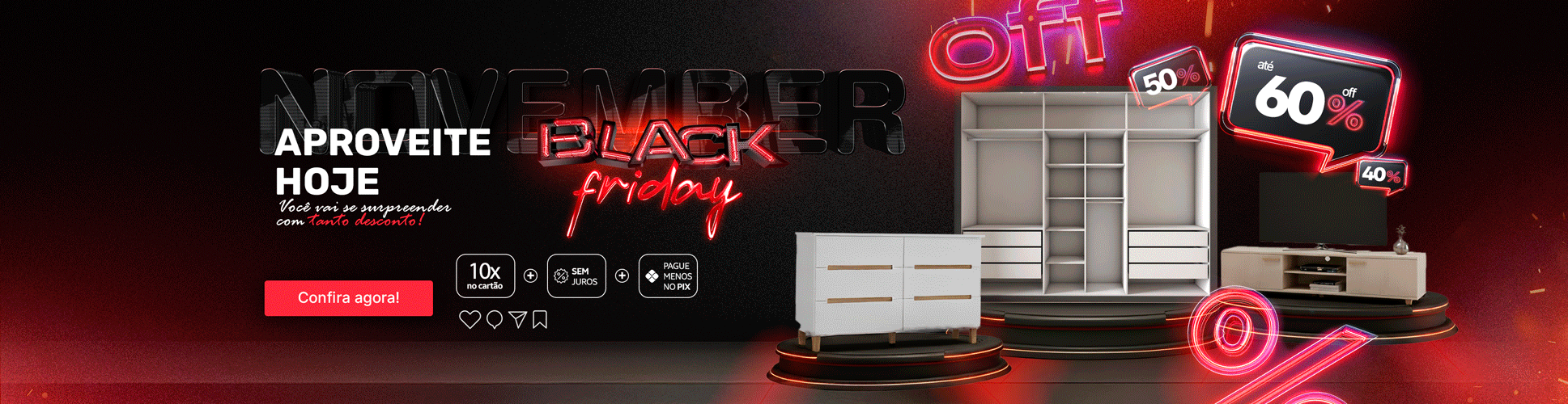 Banner Principal - November Black