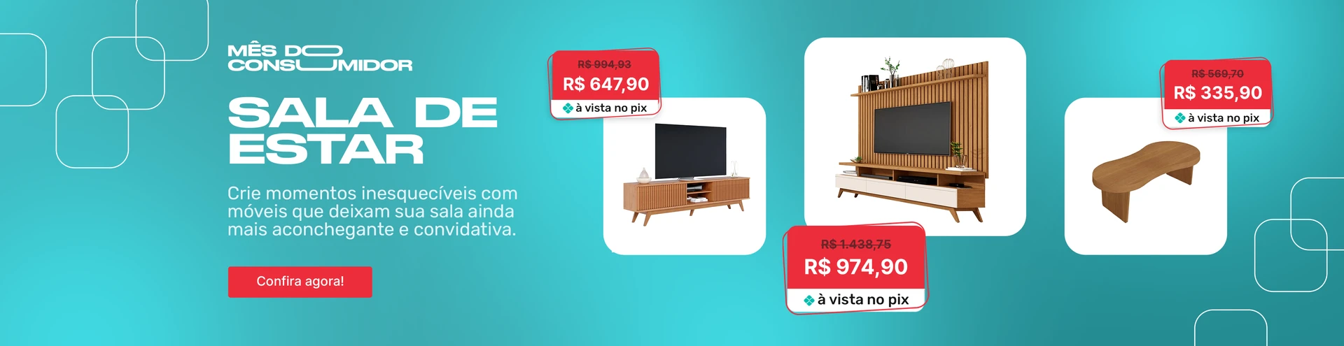 Mês do Consumidor - Sala de Estar