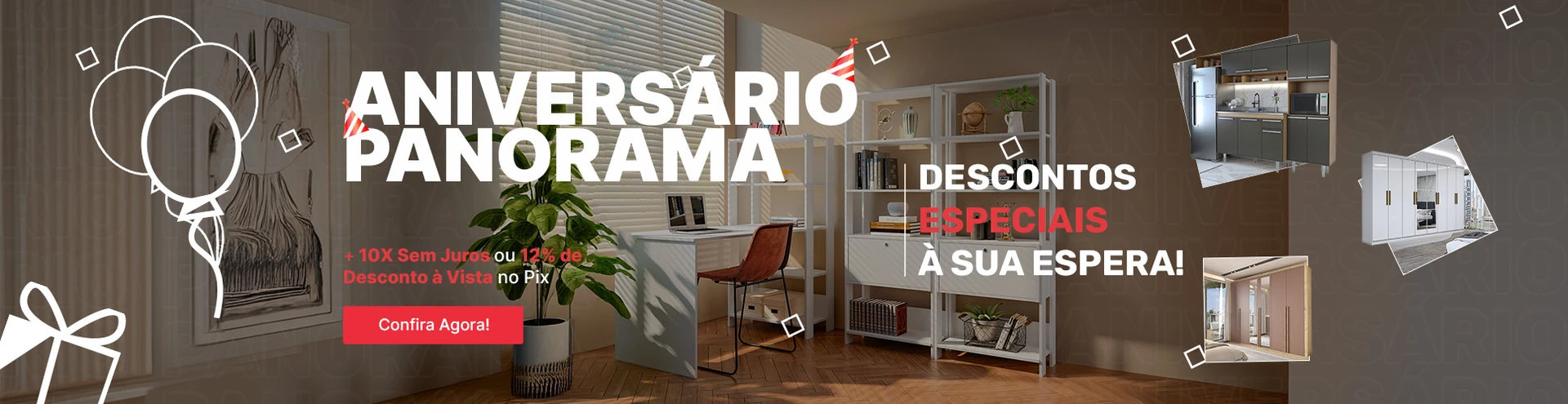Ofertas Aniversário Panorama
