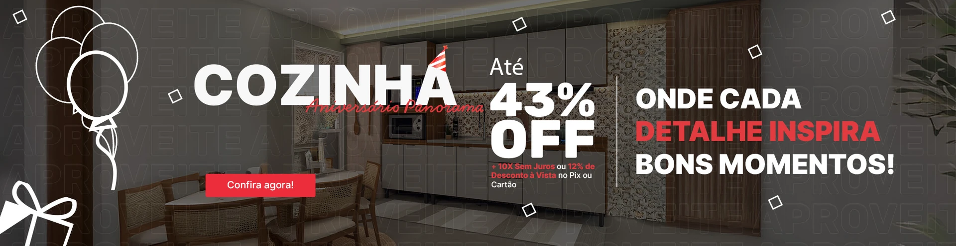 Aniversário Panorama Cozinha