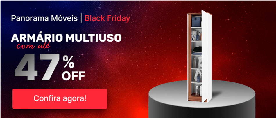 Armário Multiuso com até 57% Off