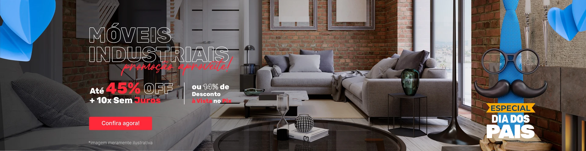 Móveis industriais | Promoção especial