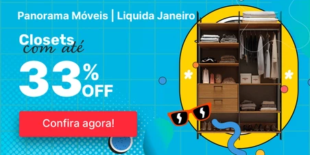 Closets com até 33% off