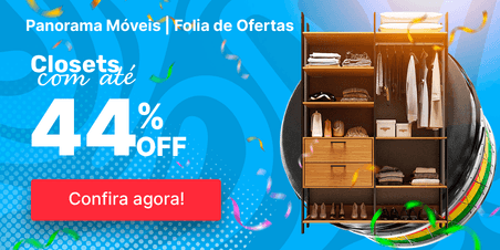 Closets com até 33% off