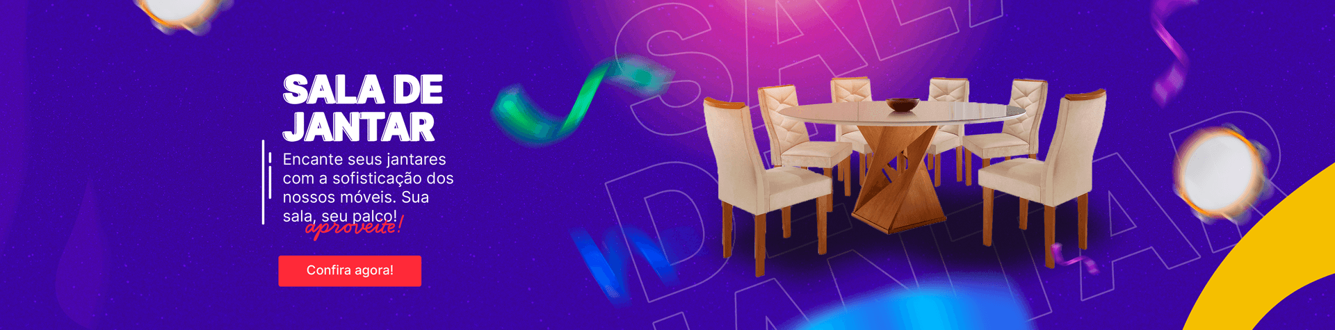 Sala de jantar - Folia de Ofertas