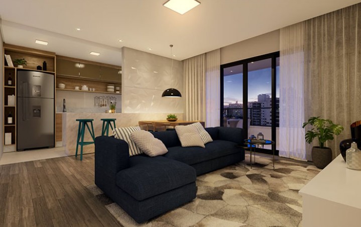 Casa Integrada: Descubra as vantagens de uma cozinha e sala conectadas ...