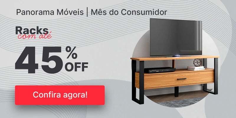 Racks com até 45% off