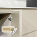 Cozinha Compacta Art 8 Portas 3 Gavetas Freijó/Vanilla - Kits Paraná