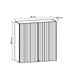 Armário Aéreo Cozinha 80 Cm Art 1 Porta Articulada Freijó/Soft - Kits Paraná
