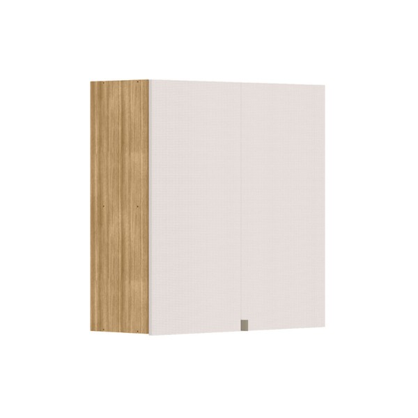 Armário Aéreo Cozinha 80 Cm Art 1 Porta Articulada Freijó/Soft - Kits Paraná