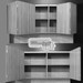 Armário Aéreo Cozinha 120 Cm Art 1 Porta Articulada Freijó/Soft - Kits Paraná