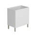 Balcão de Cozinha 80 Cm Art 1 Porta 1 Gaveta 3016 Branco/ártico - Kits Paraná