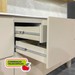 Balcão de Cozinha para Pia 120 Cm Art 3 Portas 2 Gavetas Vanilla - Kits Paraná
