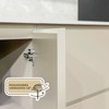 Balcão de Cozinha 120 Cm Art 3 Portas 2 Gavetas Branco/ártico - Kits Paraná
