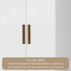Guarda-Roupa Casal Liberdade 8 Portas 4 Gavetas Branco - Pnr Móveis