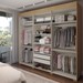 Guarda-Roupa Casal Manhattan 6 Portas 2 Gavetas Marrocos/Off White - Panorama Móveis