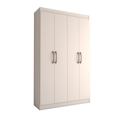 Sapateira Multiuso 20 Pares Sapato 4 Portas 8 Prateleiras Branco - Panorama Móveis