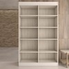 Sapateira Multiuso 20 Pares Sapato 4 Portas 8 Prateleiras Branco - Panorama Móveis