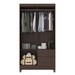 Guarda-Roupa Lótus 4 Portas 2 Gavetas Café Touch - Demóbile