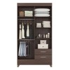 Guarda-Roupa Astro 4 Portas Café Touch - Demóbile