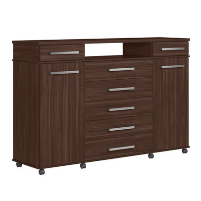 Cômoda London 7 Gavetas Café Touch - Demóbile