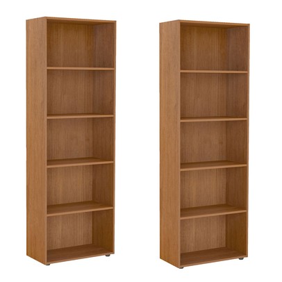 Estante para Livros Multy 8 Prateleiras Cinamomo - Pnr Móveis