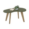 Mesa de Centro Flora 100% Mdf Menta - Pnr Móveis